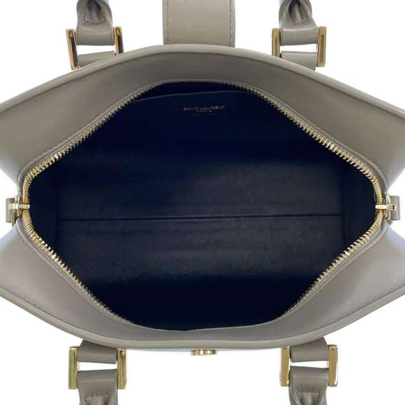 Saint Laurent Paris Handbag Baby Cabas Gray - Picture 5 of 10